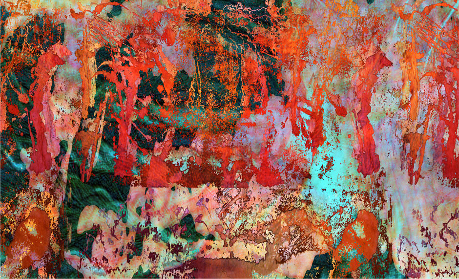 „der Träumer“, Remix, Pigmentdruck, Leinwand auf Holzmalgrund, 50 x 70cm.  Preis auf Anfrage