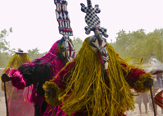 Maskenfest in Pouni, Burkina Faso 2011