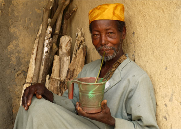 Dorfchef der Toma, Palia, Guinea 2008
