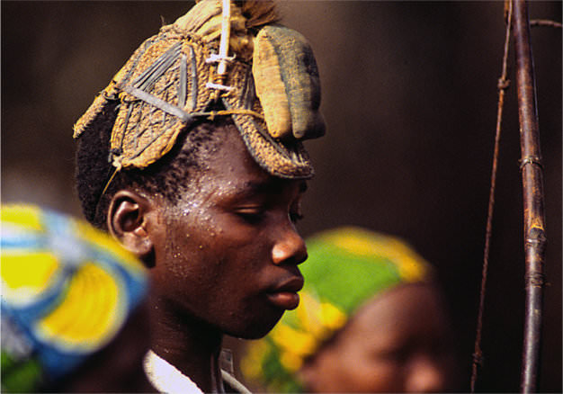 Begräbniszeremonie der Dowayo, Kamerun 1996
